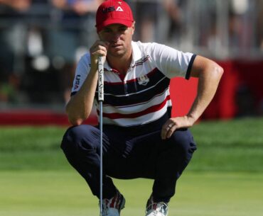 Justin Thomas at the 2025 Ryder Cup