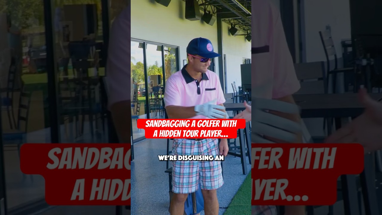 We disguised a professional golfer and sandbagged big John into a $1,000 golf match! We disguised a professional golfer and sandbagged big John into a $1,000 golf match!