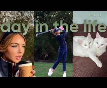 spend the day with me in acegolfs + meet the kittens :)