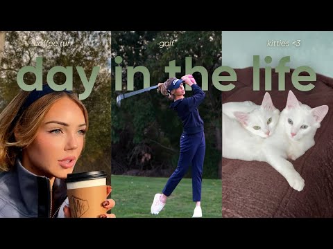 spend the day with me in acegolfs + meet the kittens :)