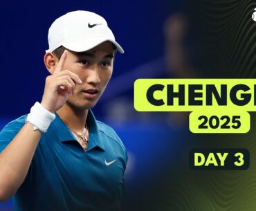 Shang Takes On Nakashima; Darderi, O’Connell & More | Chengdu 2025 Day 3 Highlights