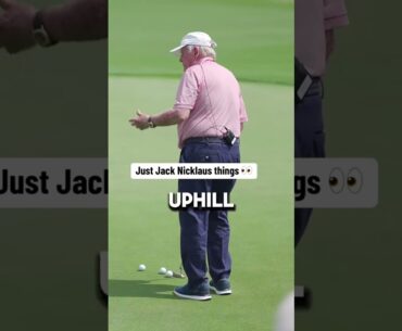 Jack Nicklaus Shows You How To Putt! ⛳