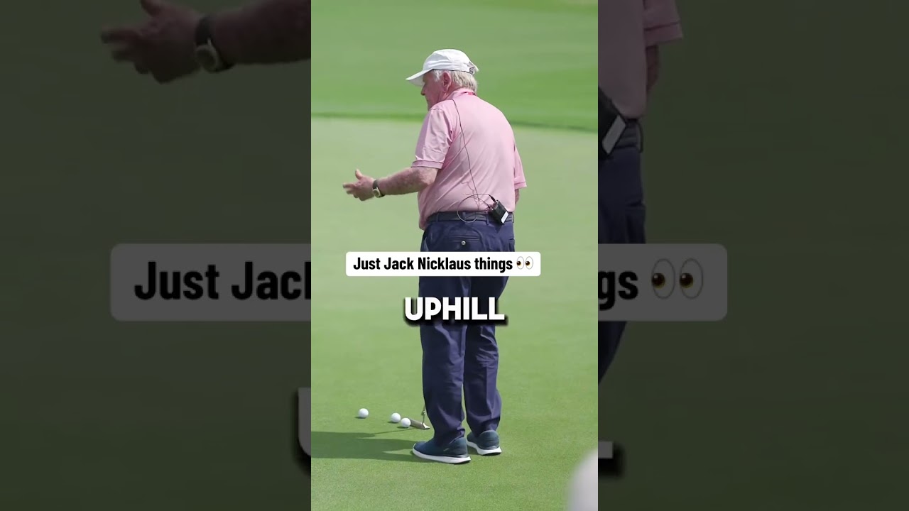 Jack Nicklaus Shows You How To Putt! ⛳ Jack Nicklaus Shows You How To Putt! ⛳