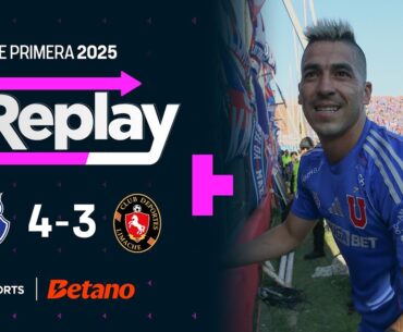 TNT Sports Replay | Universidad de Chile 4-3 Deportes Limache | Fecha 27