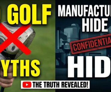 10 Golf Equipment Truths Manufacturers Do NOT Want You To Know