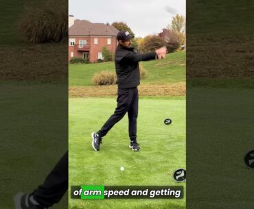 Wider Stance = Better Golf Driver Swing #golf #golfswing #golfing