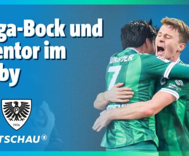 Arminia Bielefeld – Preußen Münster Highlights 2. Bundesliga, 14. Spieltag | Sportschau Fußball