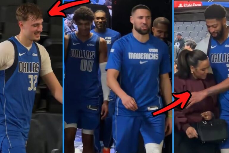 Cooper Flagg, Davis, Thompson & Mavericks Head To The Locker Room After BIG WIN vs. Miami Heat!