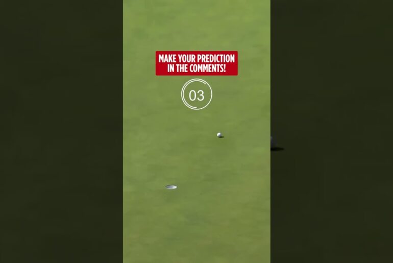 Does he MAKE the putt? 🫣