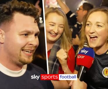 Scotland fans' IMMEDIATE reaction to qualifying for World Cup | "We deserve this!"