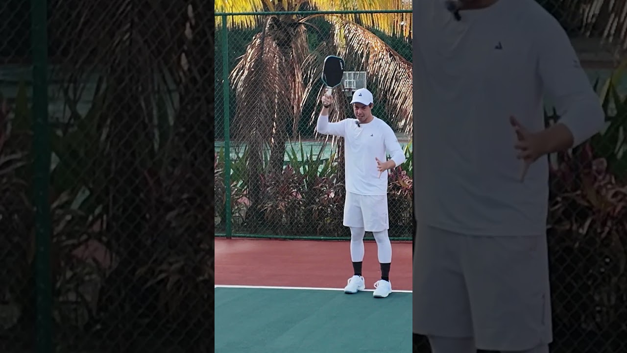 How Ben Johns Creates Topspin by Hitting Outside the Ball in Pickleball How Ben Johns Creates Topspin by Hitting Outside the Ball in Pickleball