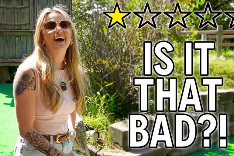 We Played the WORST Reviewed Mini Golf Course in Town! - How Bad Is It?