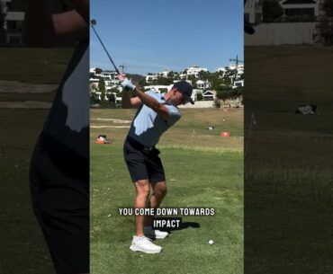 If you are struggling with a slice, then you need to try this swing feel 👊🏻#golf #golfswing