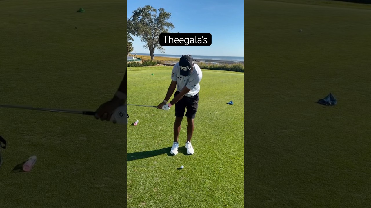 Sahith Theegala’s Slow-Mo Chipping Motion Is Silky 😮💨⛳ Sahith Theegala’s Slow-Mo Chipping Motion Is Silky 😮💨⛳