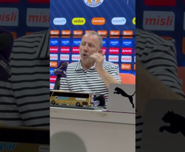 Sergen Yalçın: "Bu takımın derdi ne sorusuna şu anda cevap veremem."