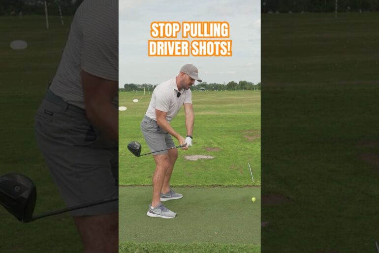 Stop Pulling Driver Shots! #shorts #golf #golfer #pga #golftips #golfswing #ericcogorno