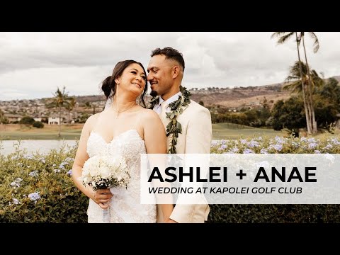 A Beautiful Kapolei Golf Club Wedding | Ashlei & Anae — Hawaii Wedding Film A Beautiful Kapolei Golf Club Wedding | Ashlei & Anae — Hawaii Wedding Film