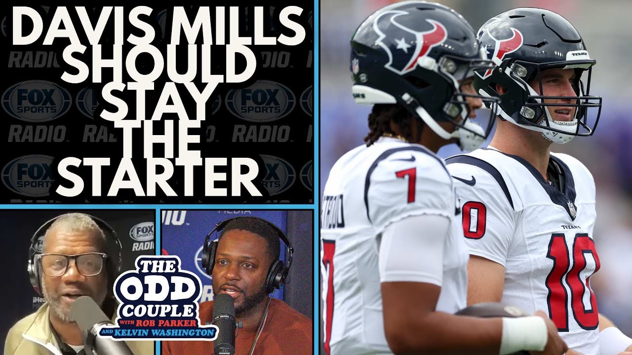 Rob Parker Urges Texans to Ride With Davis Mills Over CJ Stroud Rob Parker Urges Texans to Ride With Davis Mills Over CJ Stroud