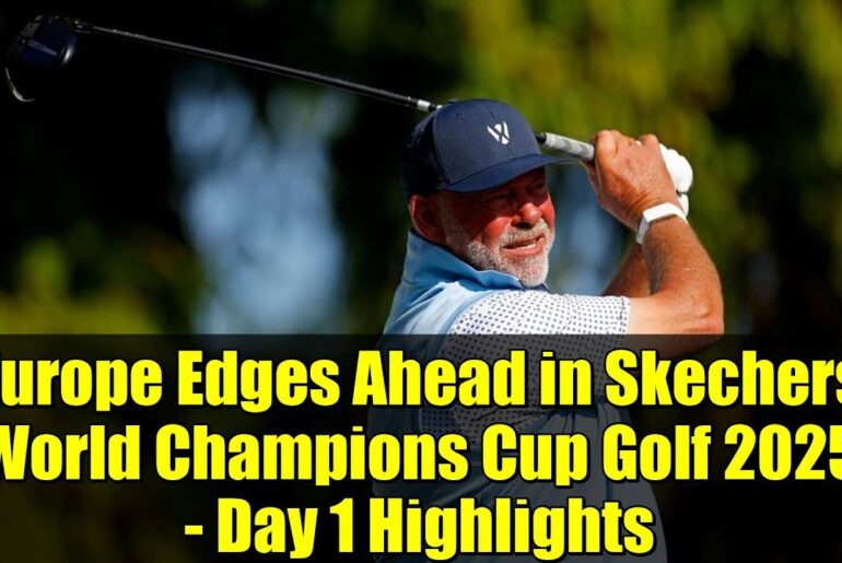 Europe Edges Ahead in Skechers World Champions Cup Golf 2025 - Day 1 Highlights