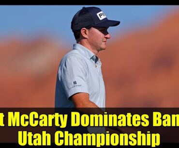 Matt McCarty Dominates Bank of Utah Championship | Second Sub-30 Score!