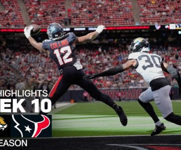 Jacksonville Jaguars vs. Houston Texans Game Highlights | NFL 2025 Season Week 10