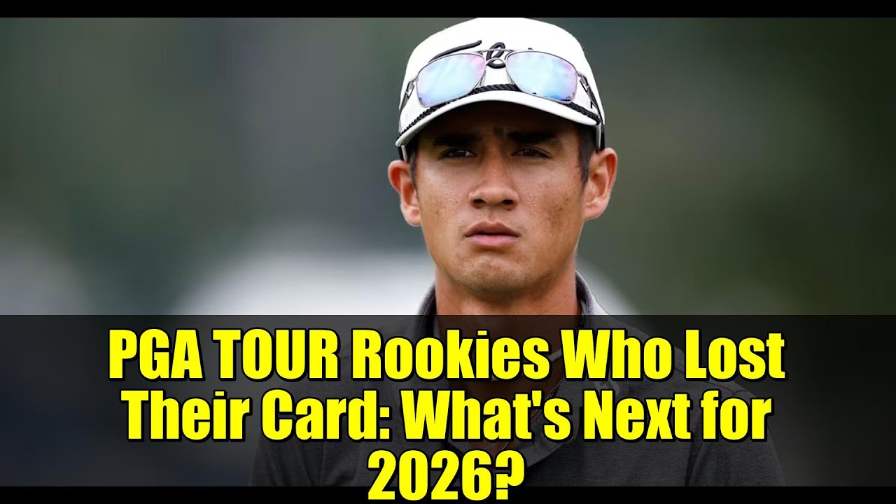 PGA TOUR Rookies Who Lost Their Card: What’s Next for 2026? PGA TOUR Rookies Who Lost Their Card: What's Next for 2026?