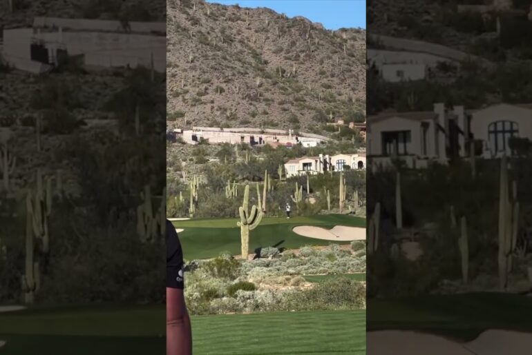 Jon Rahm’s Insane Shot VS Bob Does Sports 👀
