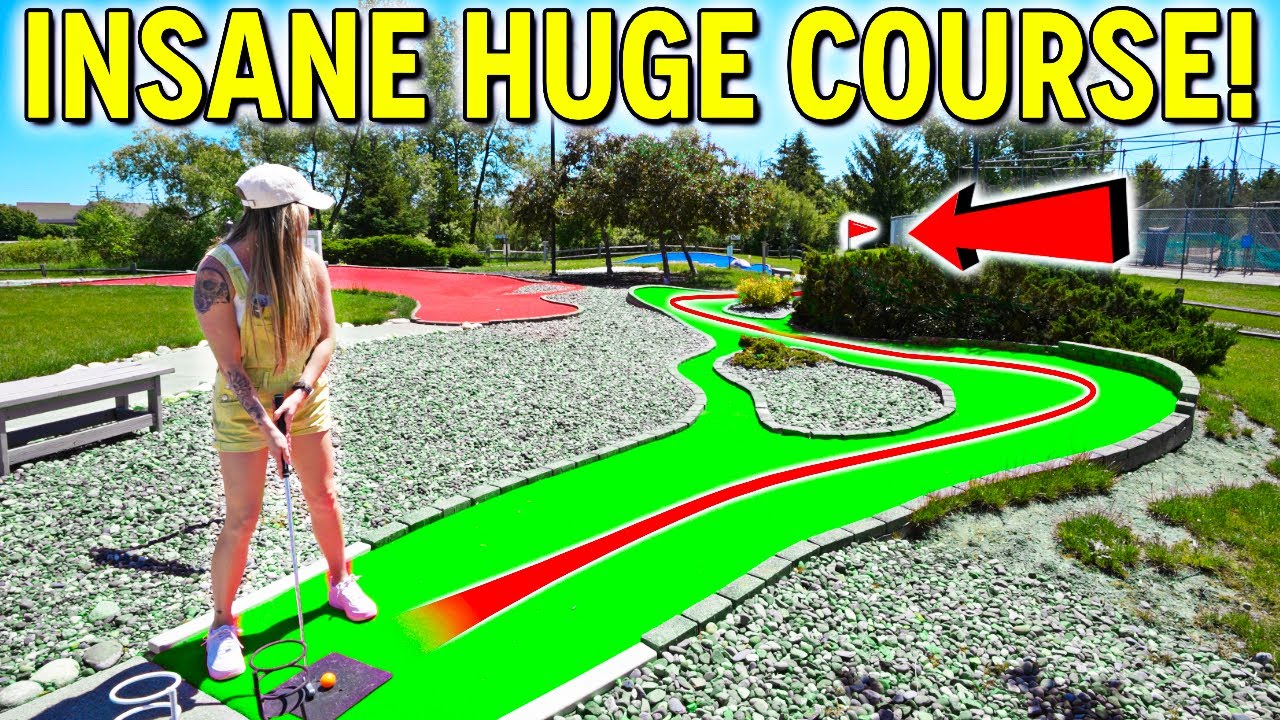 One of the LONGEST Mini Golf Courses Ever! One of the LONGEST Mini Golf Courses Ever!