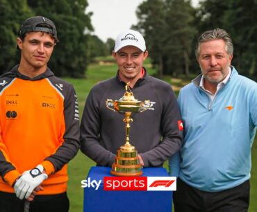 MCLAREN GOLF BATTLE! Lando Norris takes on Zak Brown in a Ryder Cup challenge ⛳️