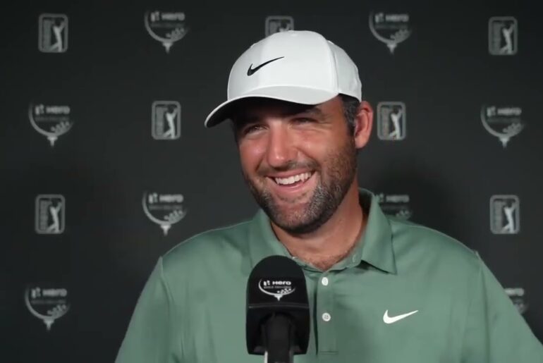 Scottie Scheffler on Rust + the New Driver | Hero World Challenge Round 1