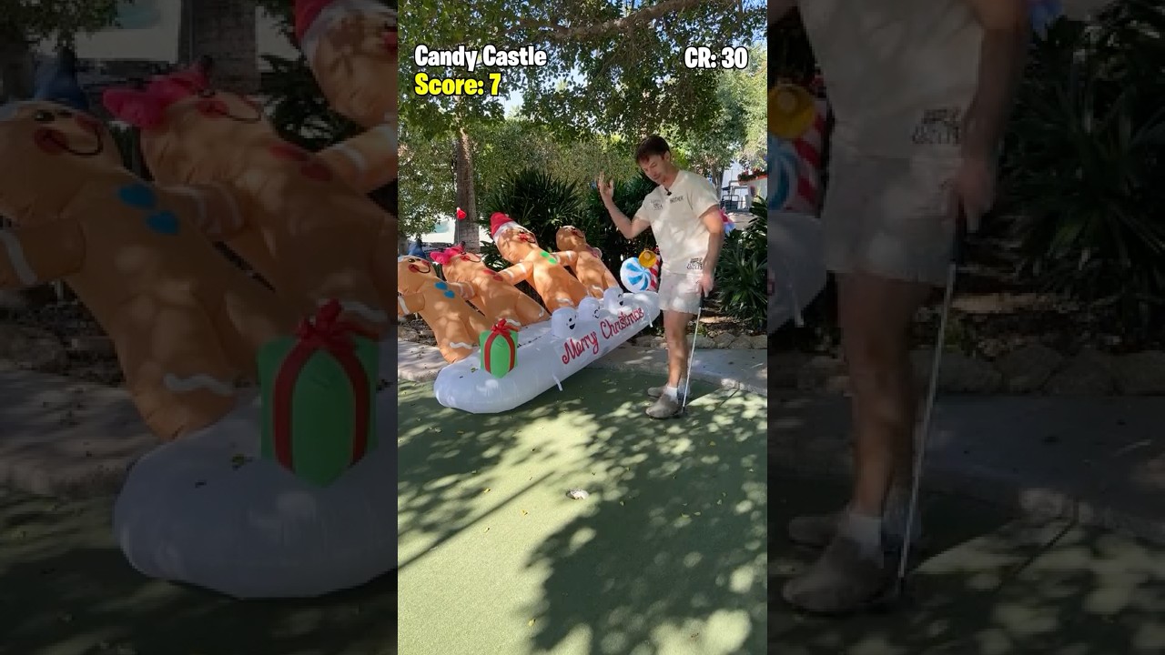 Can I Break A Mini Golf COURSE RECORD?? Can I Break A Mini Golf COURSE RECORD??