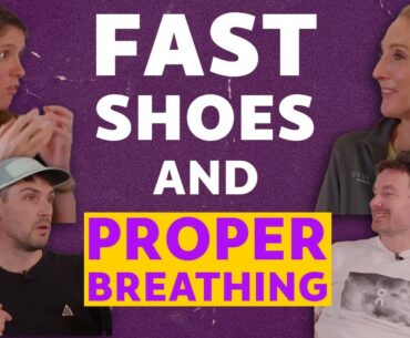 Fast shoes, proper breathing and taping the mouth - Jane Tarrant and Nick Hardy join the club!
