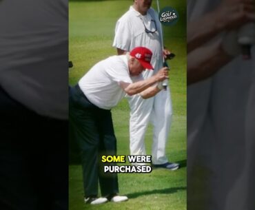 Trump’s Secret Golf Collection — Palmer & Nicklaus Clubs Hidden in His Resorts! #shorts #clubs #golf