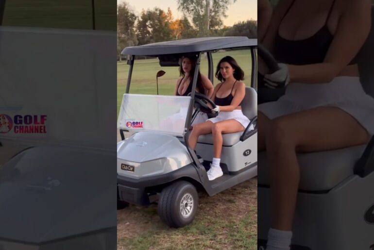 Paige Woolen and Colleen Sheehan | Golf Just Got Hotter! ⛳🔥 Beautiful Girls on the Green