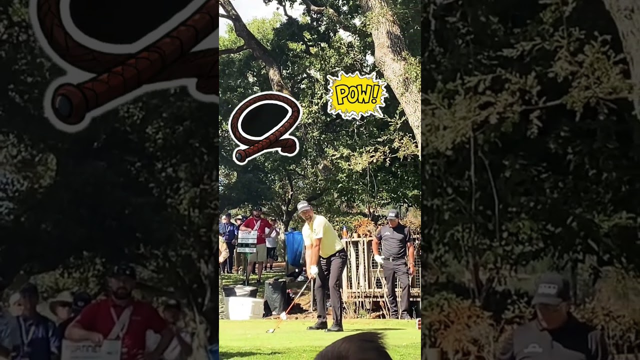 A spicy crack of the whip served up by Webb Simpson #golf #golfshorts #pgatour #asmrsounds A spicy crack of the whip served up by Webb Simpson #golf #golfshorts #pgatour #asmrsounds