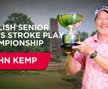 Kemp goes back-to-back after 3-way play-off in Senior Men's Stroke Play Championship