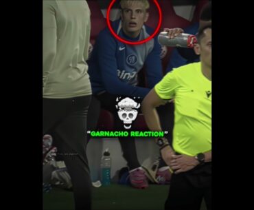 Garnacho’s Reaction 😮 After Palmer’s Incredible Goal