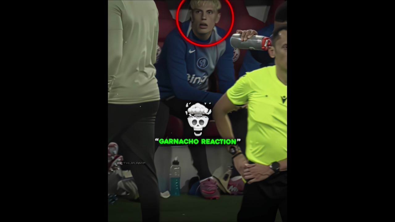 Garnacho’s Reaction 😮 After Palmer’s Incredible Goal Garnacho’s Reaction 😮 After Palmer’s Incredible Goal