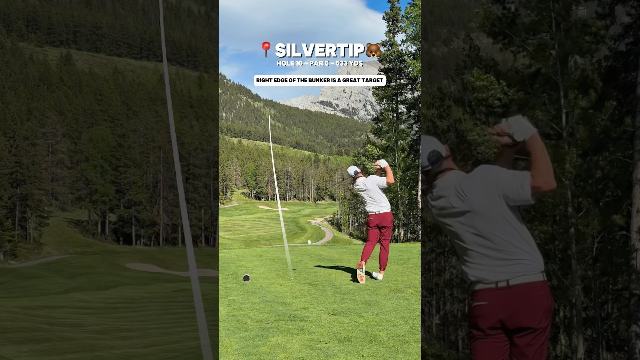 Mountain Golf is Special at Silvertip Resort ⛳️ #golf #golfcourse #golfing Mountain Golf is Special at Silvertip Resort ⛳️ #golf #golfcourse #golfing