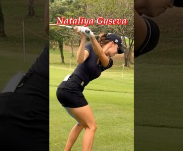 Nataliya Guseva❤️　Powerful, Athletic Swing‼️　#lpga #ladiesgolfer