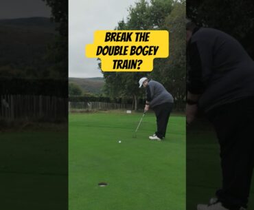 CAN I BREAK THE DOUBLE BOGEY TRAIN? #golf #golfer #golflife