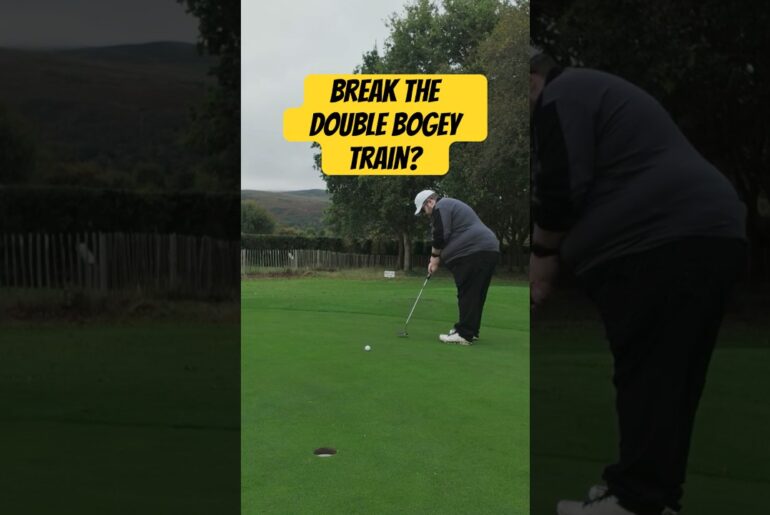 CAN I BREAK THE DOUBLE BOGEY TRAIN? #golf #golfer #golflife