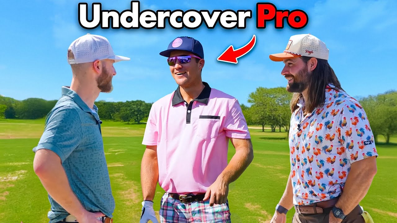 We convinced a PGA TOUR player to go UNDERCOVER… We convinced a PGA TOUR player to go UNDERCOVER...
