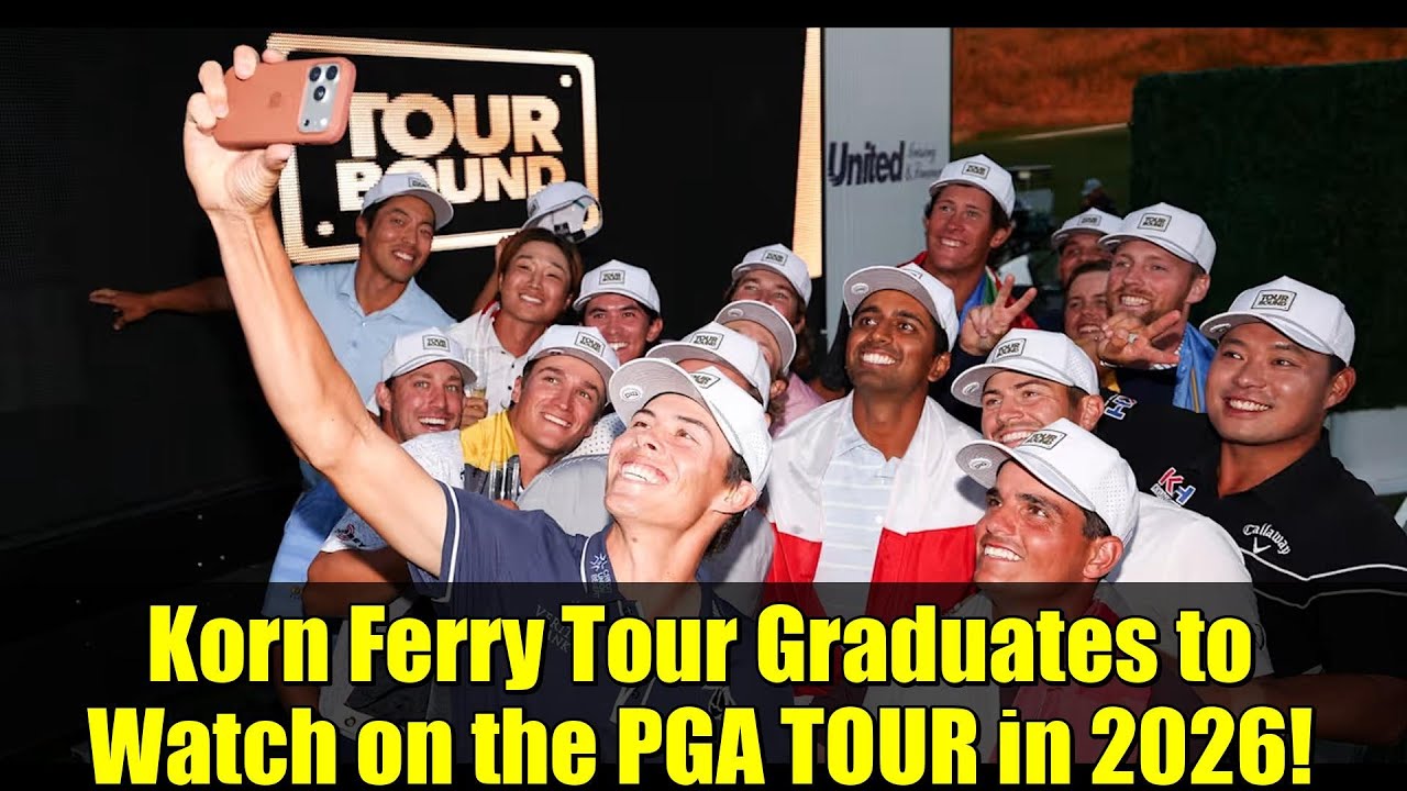 Korn Ferry Tour Graduates to Watch on the PGA TOUR in 2026! Korn Ferry Tour Graduates to Watch on the PGA TOUR in 2026!