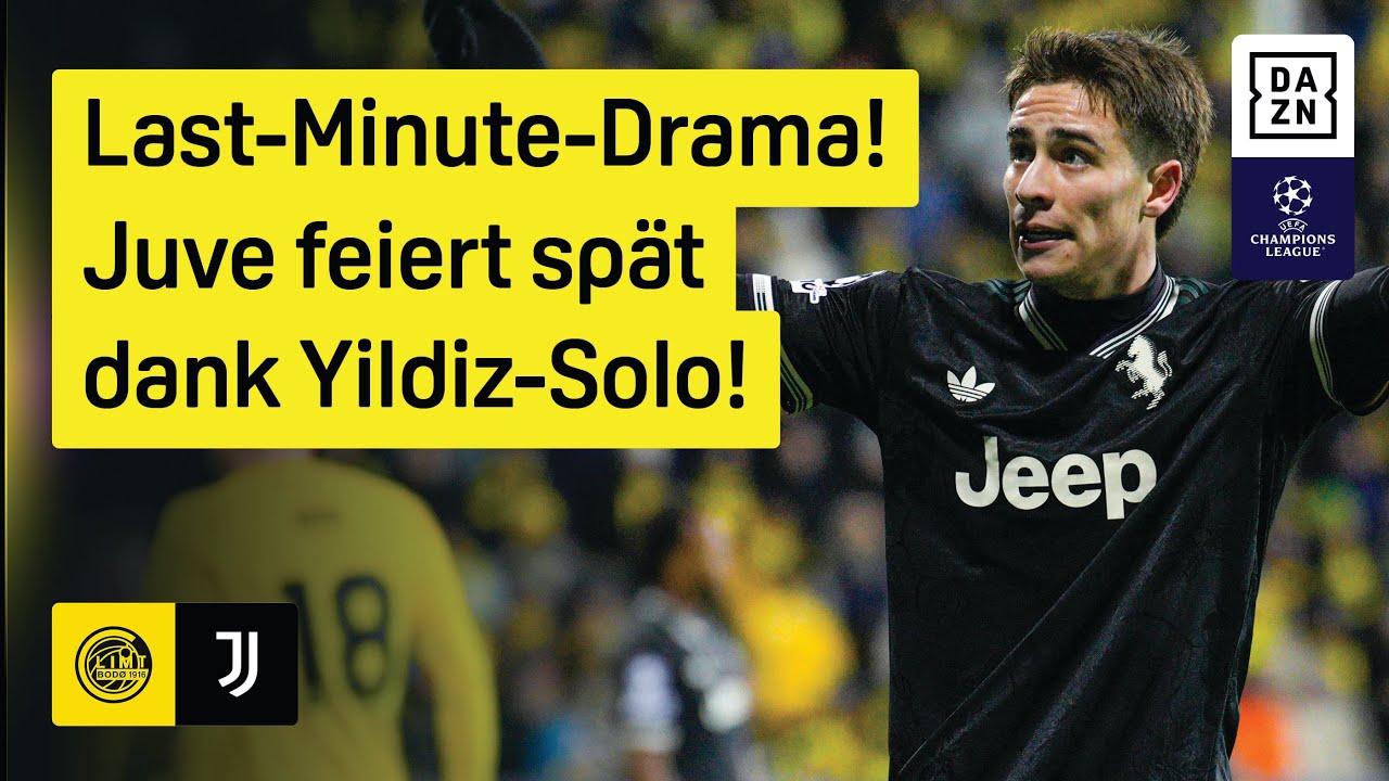 Bodö/Glimt – Juventus Turin | UEFA Champions League | DAZN Highlights Bodö/Glimt - Juventus Turin | UEFA Champions League | DAZN Highlights