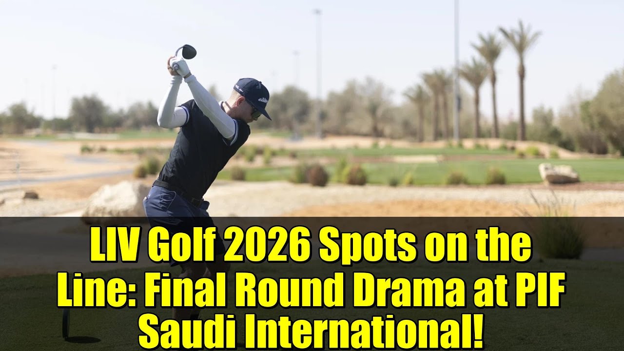 LIV Golf 2026 Spots on the Line: Final Round Drama at PIF Saudi International! LIV Golf 2026 Spots on the Line: Final Round Drama at PIF Saudi International!