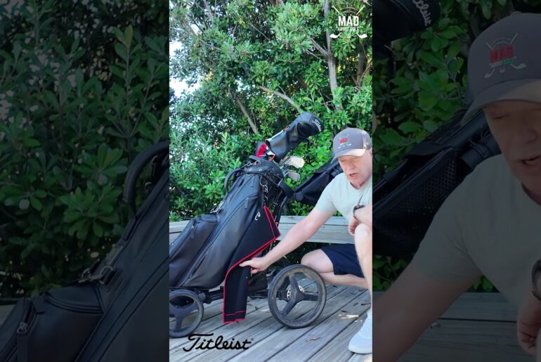 What's this golf bag pocket for? #titleist #titleistgolf