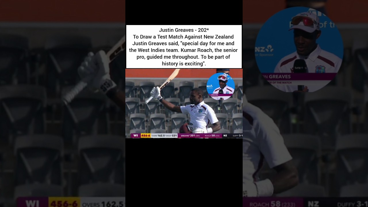 Historic Hagley Stand – West Indies Rewrite Fourth-Innings History #WIvNZ #WestIndies #JustinGreaves Historic Hagley Stand – West Indies Rewrite Fourth-Innings History #WIvNZ #WestIndies #JustinGreaves
