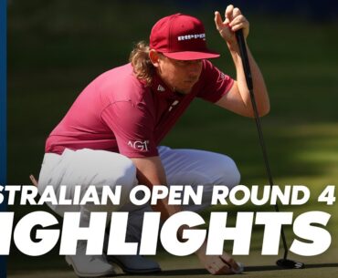 Nailbiting 18th Hole shootout for AUS Open Title 🔥 | Australian Open Round 4 Highlights | Fox Golf
