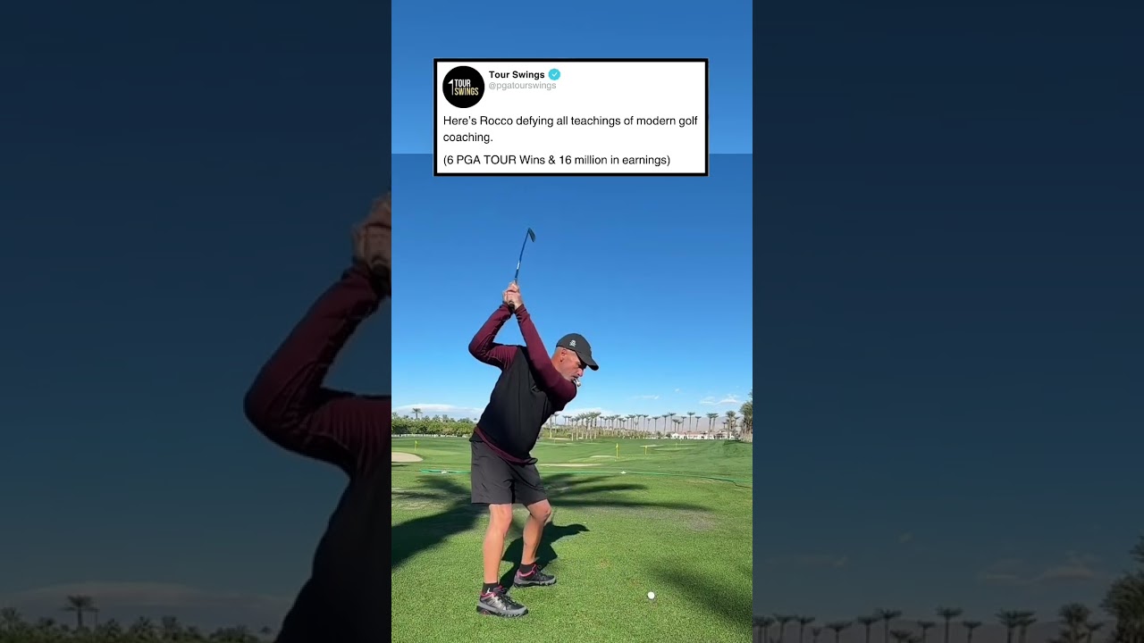 ROCCO REJECTS THE MODERN GOLF SWING ROCCO REJECTS THE MODERN GOLF SWING